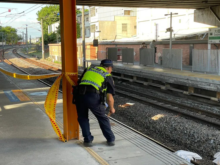 警方封鎖現場調查。民眾提供