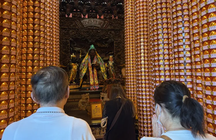 江柏樂指出，關公是文昌帝君之首。翻攝畫面
