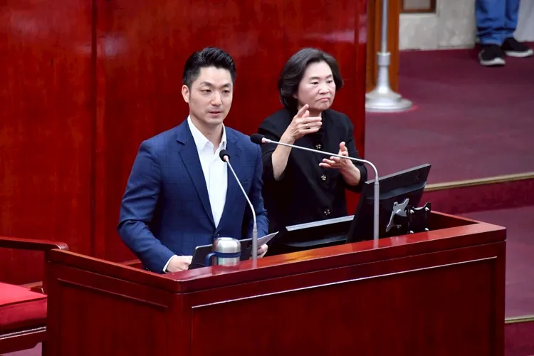 喊出「最高道德標準」看待剴剴案的蔣萬安，對制度出問題卻語焉不詳。北市府提供