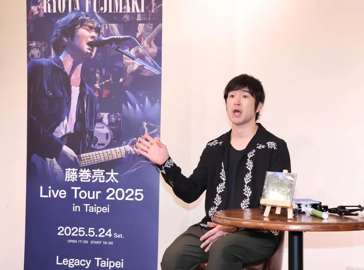 藤卷亮太被推薦去台灣KTV唱歌兼吃牛肉麵。莊宗達攝