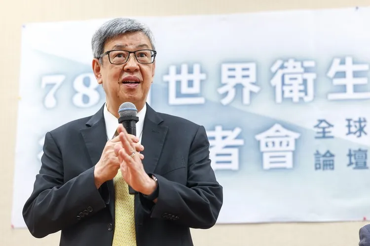 陳建仁。中央社