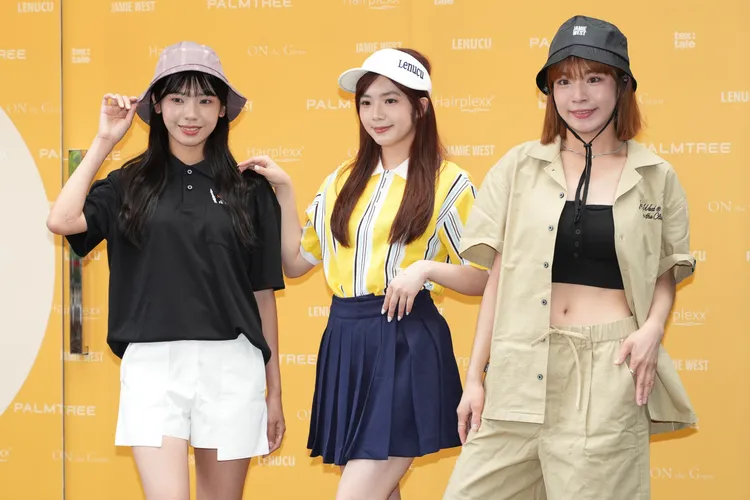 安汝（左起）、笑笑、語萱。彭欣偉攝