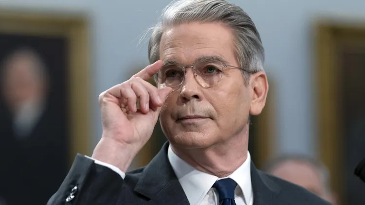 美國財政部長貝森特已與中方官員會面。美聯社