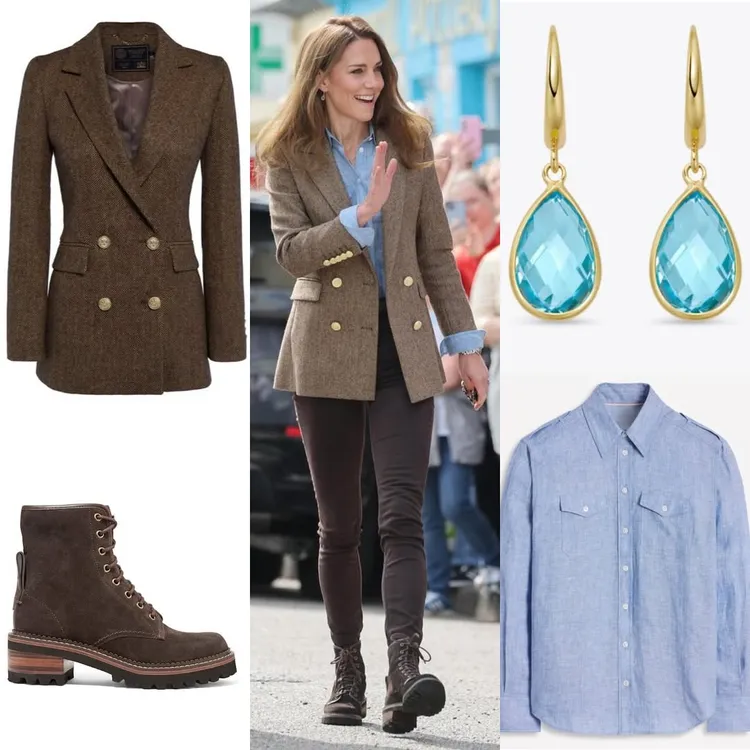 凱特王妃穿戴的時尚單品。翻攝katemiddleton_fashion