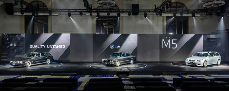 傳奇進化，王者再臨，歷代經典BMW M5登台巡禮。業者提供