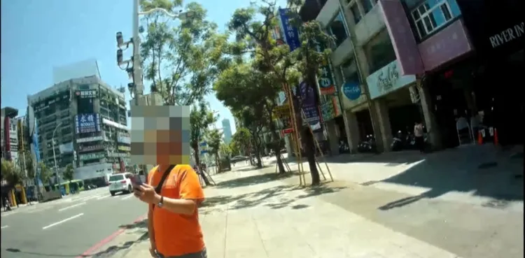 黃男被移送法辦。翻攝畫面