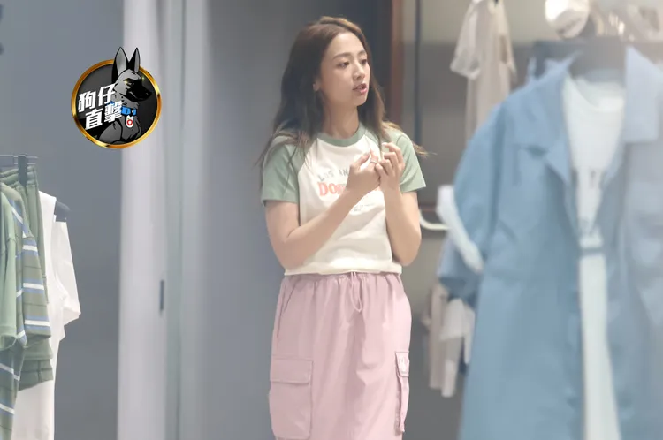 鬼鬼為韓國潮牌MLB試裝。特勤中心攝