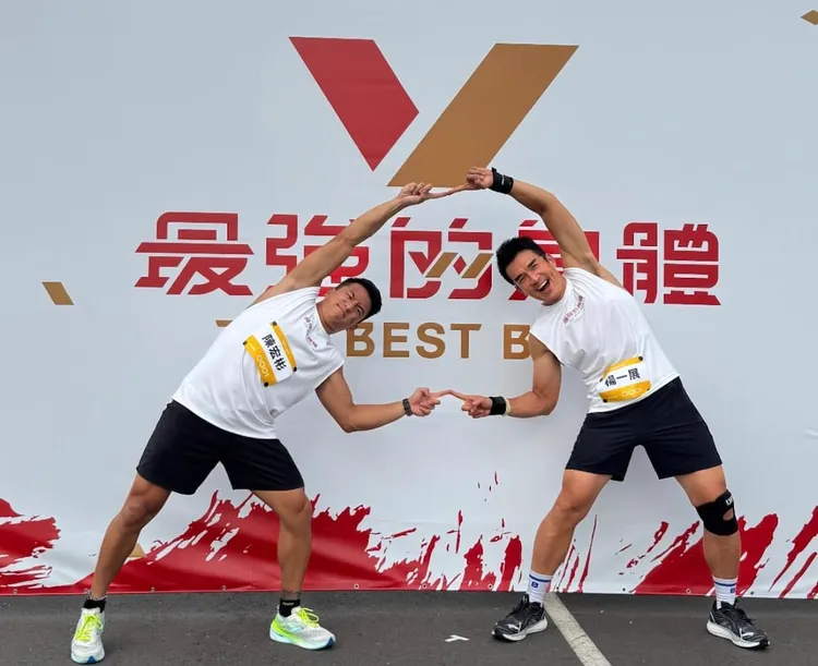 陳宏彬（左起）、楊一展。翻攝楊一展IG