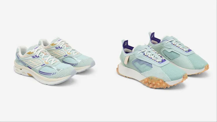 迪卡儂Ｘ田俵谷哲典聯名系列運動鞋，各2499元。品牌提供