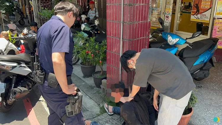 監控手遭逮捕。警方提供