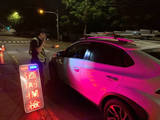 台中第三警分局查獲多起酒駕 警:沾一滴都不行