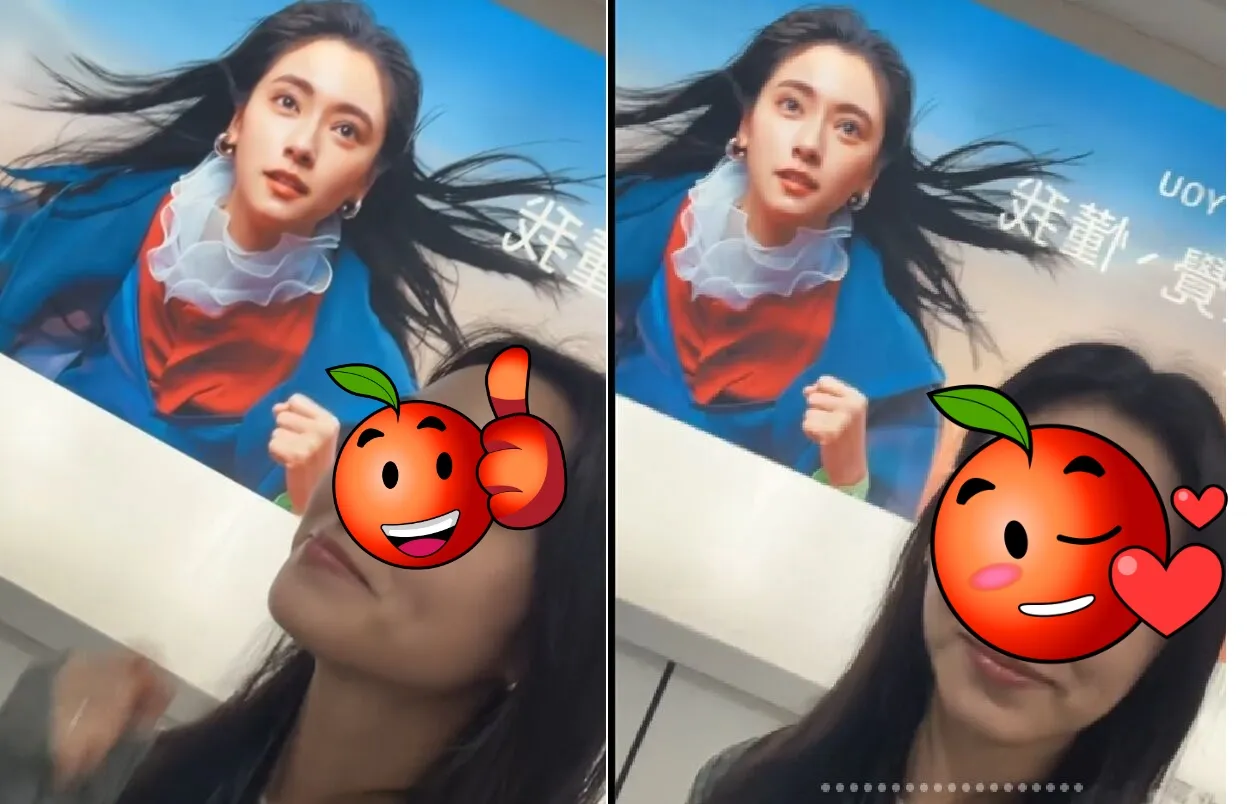 不是AI！巧遇銀行廣告完美女孩「竟是真人」　網狂喊超正