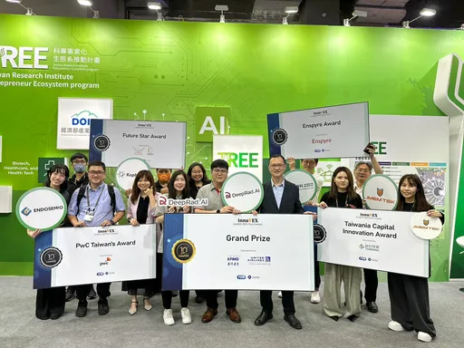 经济部InnoVEX国际新创竞赛 5奖项入袋神瑞人工智慧拿首奖