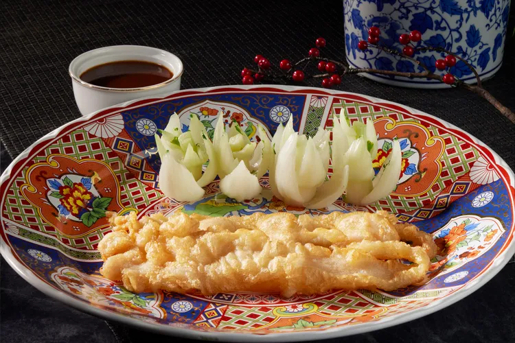 鮑汁香蔥酥脆花膠。業者提供