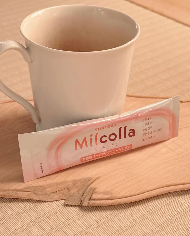 田馥甄分享平時喝咖啡、紅茶都會加入蜜露珂娜的膠原蛋白粉。翻攝田馥甄IG