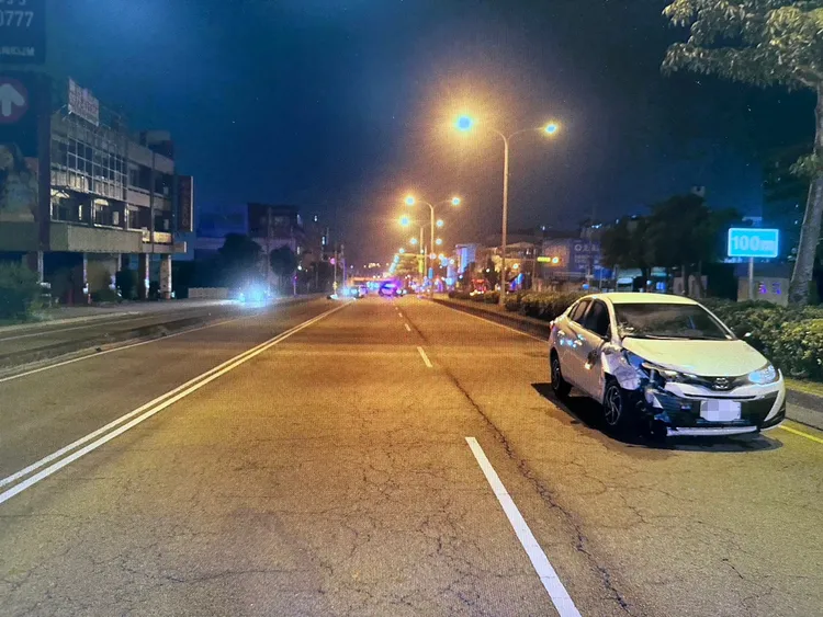 肇事租賃車經警方比對發現有超速。民眾提供