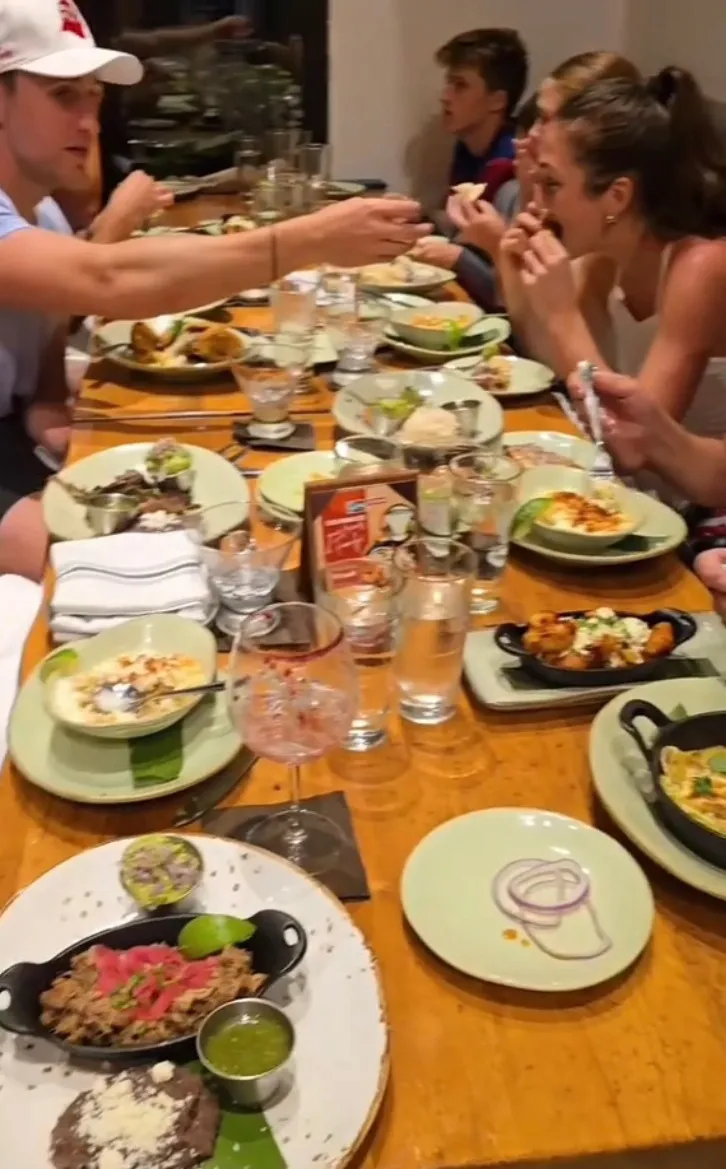 一家人的晚餐就花了他7000多台幣。翻攝自TikTok