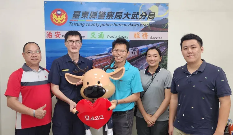 9420鹿小愛裝置藝術找回來了。警方提供