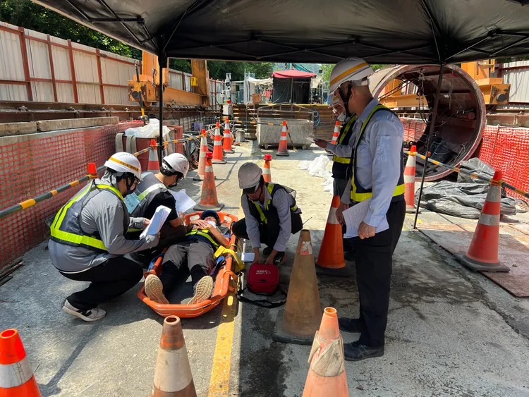 北水分署防汛整備。北水分署提供