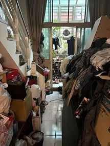 新北市中和區中正路1180號12樓之4建物一隅。新北分署提供