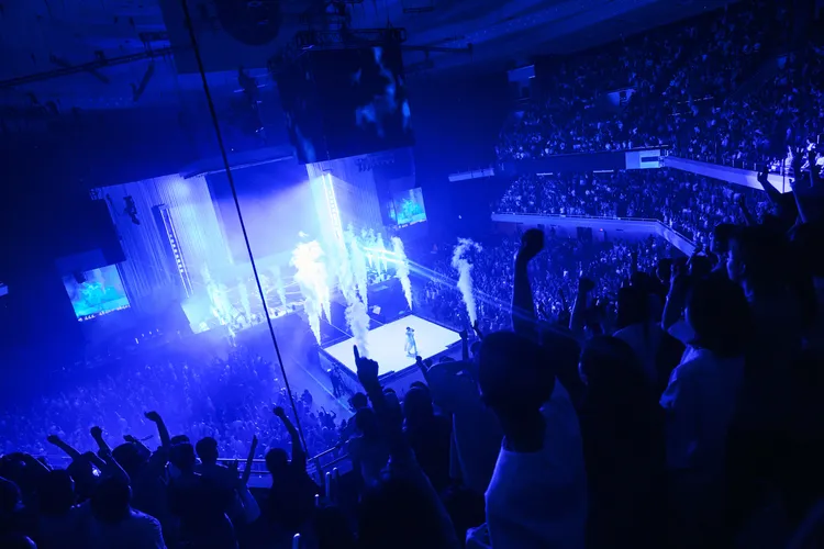 蘇打綠東京開唱，吸引萬名粉絲朝聖。緒風提供