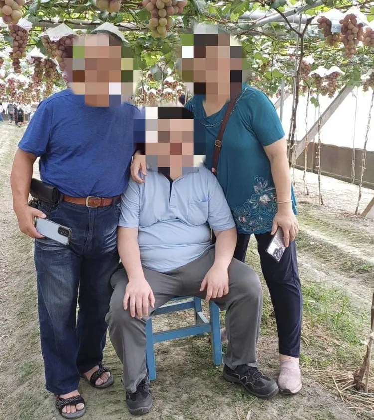 一家三口到台南玉井居住，和樂融融，卻因為一場車禍從此破碎。家屬提供