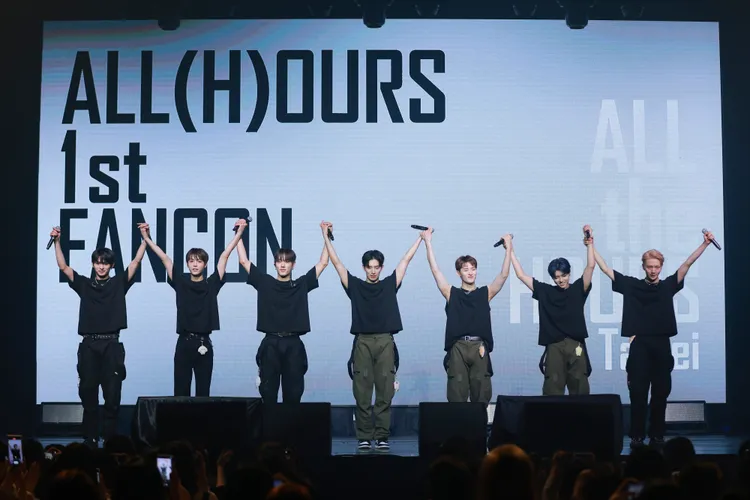 ALL(H)OURS三度來台，認出粉絲。ONINN ASIA提供