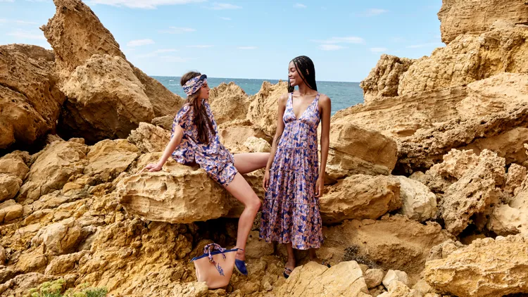 Vilebrequin運用南法印花打造濃濃渡假氛圍。品牌提供