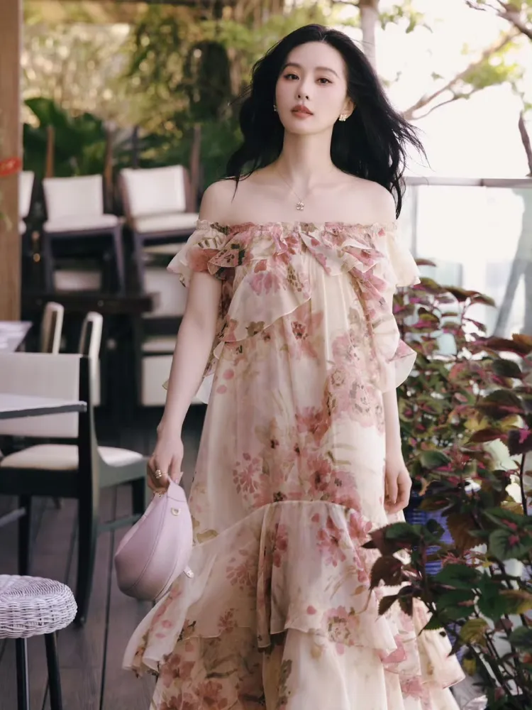 劉詩詩渾身散發飄逸仙氣。翻攝詩詩的小板報微博