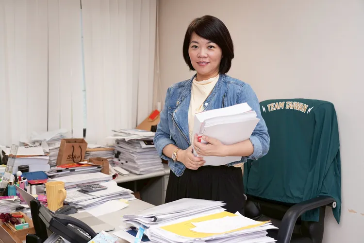 簡舒培希望成為有擔當的政治人物。彭欣偉攝