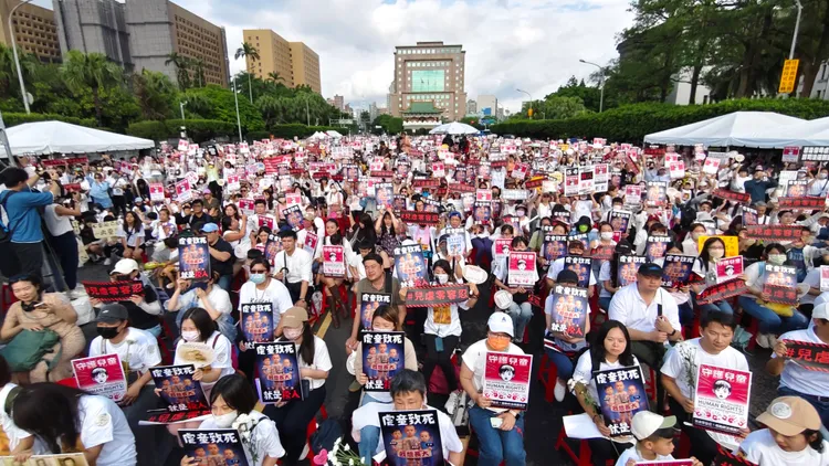 剴剴案震撼全台，上萬民眾於5月10日上凱道聲援。彭欣偉攝