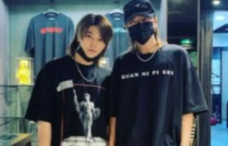 詐團主嫌林宥穎（左）曾與羅志祥本人合影。翻攝自IG