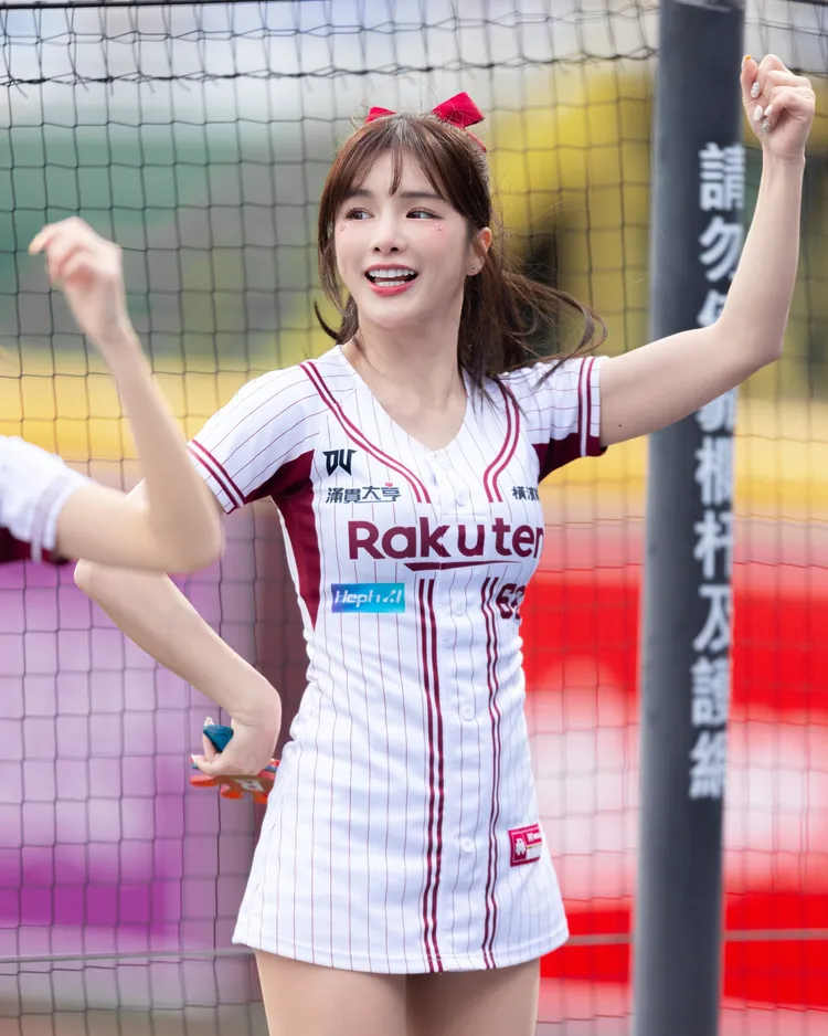 岱縈六月全勤。樂天桃猿提供