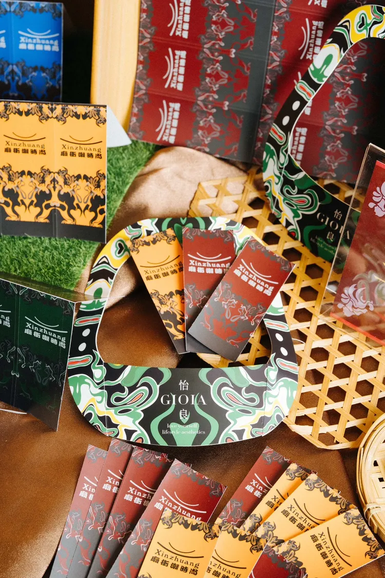 「潮盛新莊」系列活動為期6週，由《祭典中的ㄈㄨˊ碼》特展揭開序幕。文化局提供