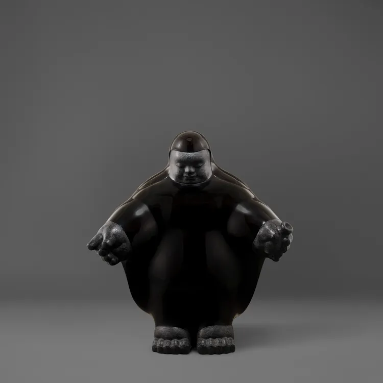 李真《大士》，估價約150萬至200萬港元（約600萬至800萬台幣）。富藝斯提供