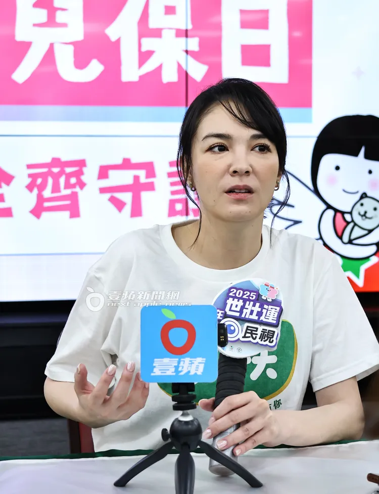 張榕容感嘆，現今網路發達，家長需要更關心孩子的交友狀況。特勤中心攝