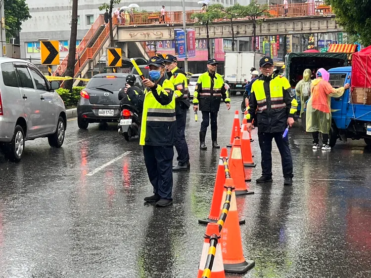 新莊大拜拜明後兩天登場，新北警公布交管路線。翻攝畫面