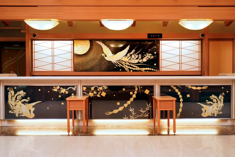 日勝生加賀屋石川縣工藝金箔。日勝生加賀屋提供