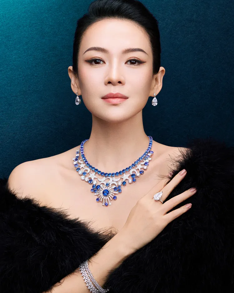 章子怡成為Tiffany全球品牌代言人。品牌提供