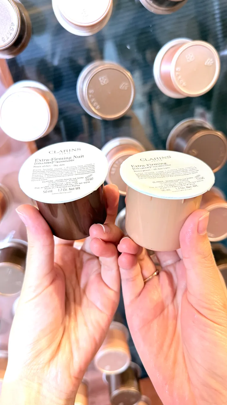  第9代膠原彈簧霜補充罐。張家玲攝