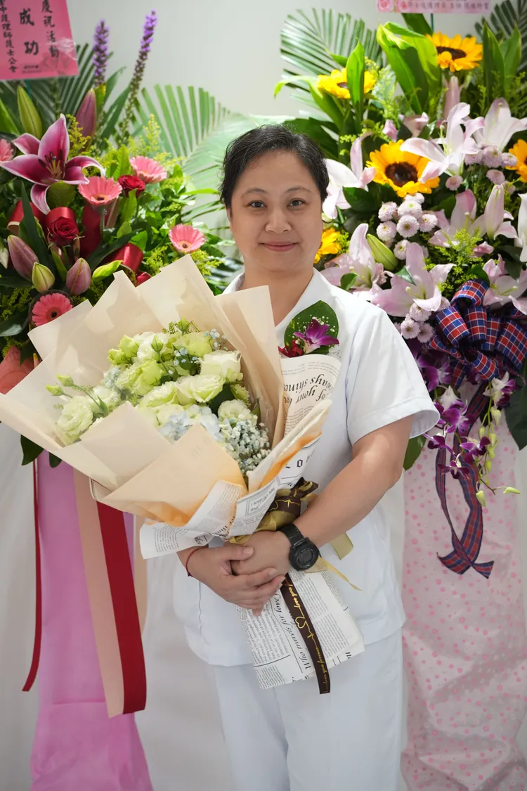 吳慧玲獲選光田114年度優良護理人員。光田醫院提供