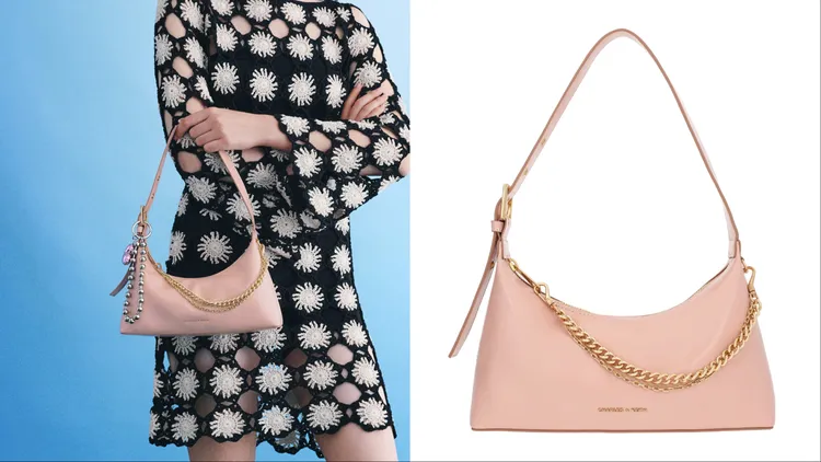 小CK Atwood雙鍊流浪包，2190元。品牌提供