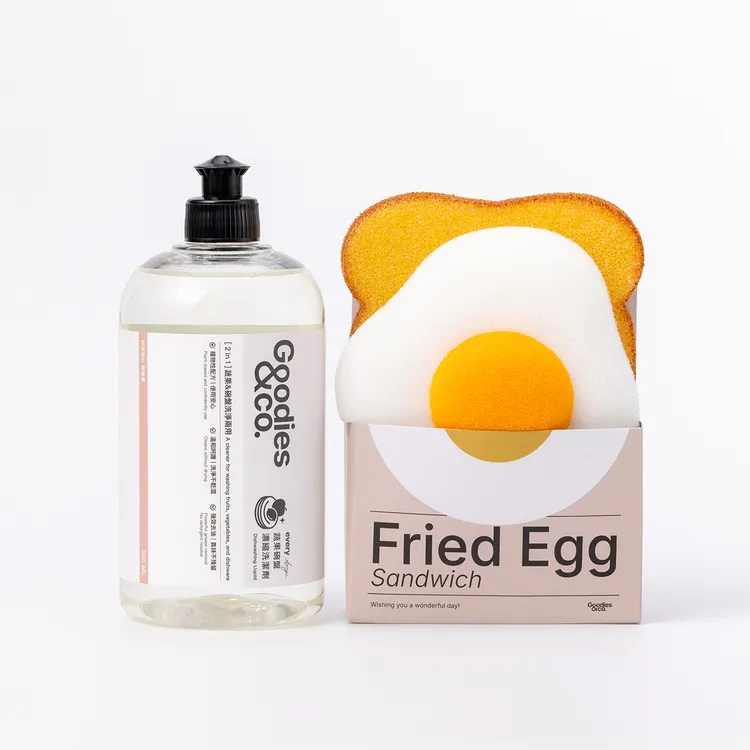 Goodies&co.二合一蔬果碗盤洗潔劑，500ml／680元。品牌提供