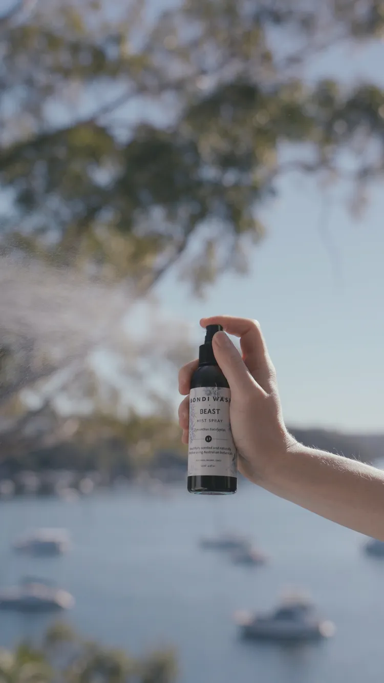 Bondi Wash x BEAST桂花及桉樹植萃防護噴霧，125ml／650元。品牌提供