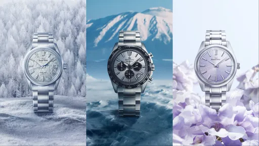 Grand Seiko新作齊發!超精準機械錶、絕美紫色面盤捕捉自然景色