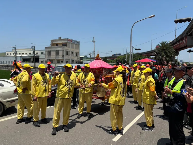 白沙屯媽祖將於今天進入台中市。民眾提供