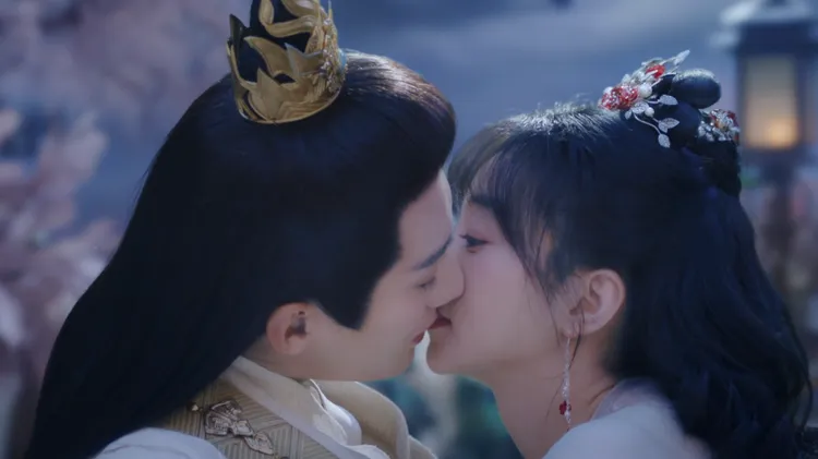 全劇吻戲飛快一集親3次。翻攝自台灣大哥大MyVideo