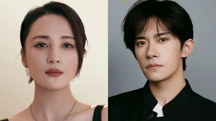 易烊千璽（右）和蔣勤勤（左）將來台，引起粉絲討論。兩岸電影展提供