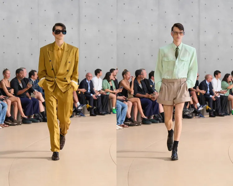 Saint Laurent 2026春夏男裝秀。品牌提供