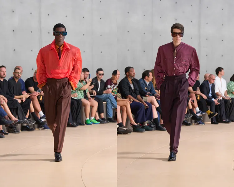 Saint Laurent 2026春夏男裝秀。品牌提供